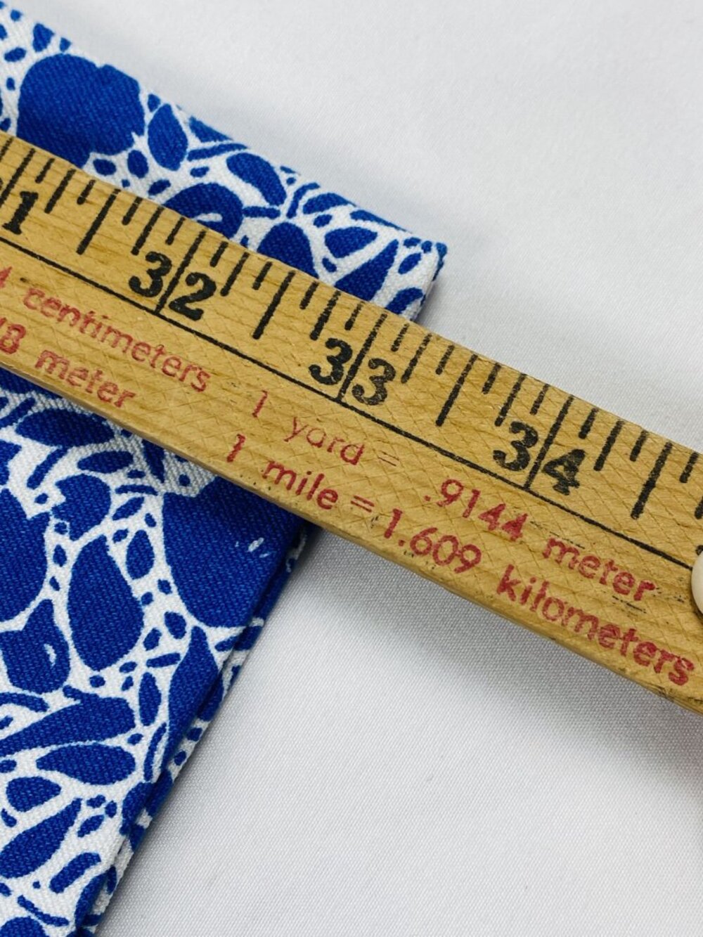 NOs Old Navy Pixie Womens Blue & White Floral Print Ankle Pants Size 0 R - Picture 13 of 16